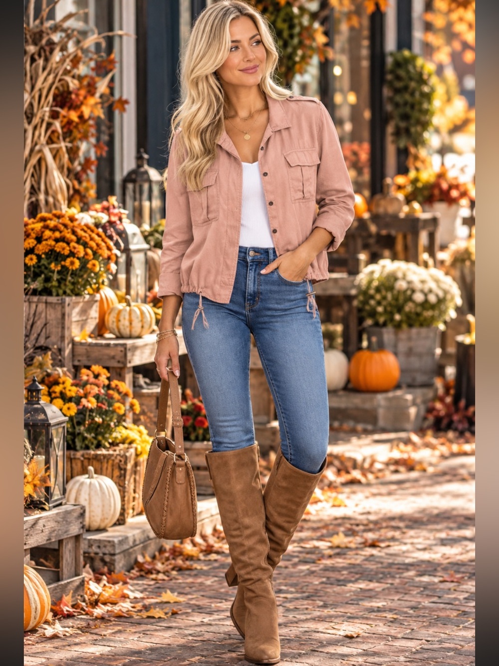 RAILS Blush Pink Utility Lightweight Jacket